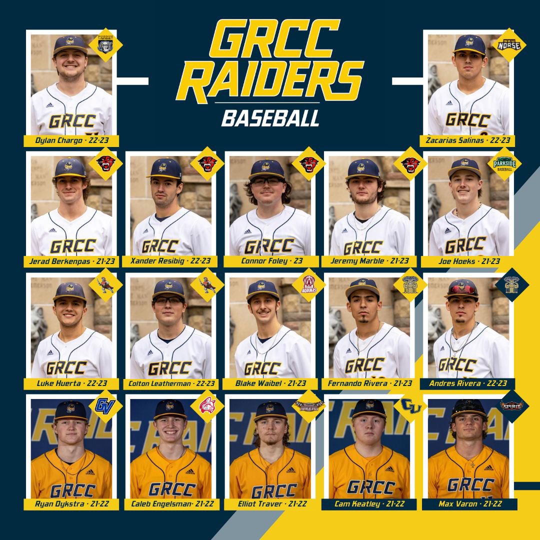 Grand Rapids Community College Baseball tweet media