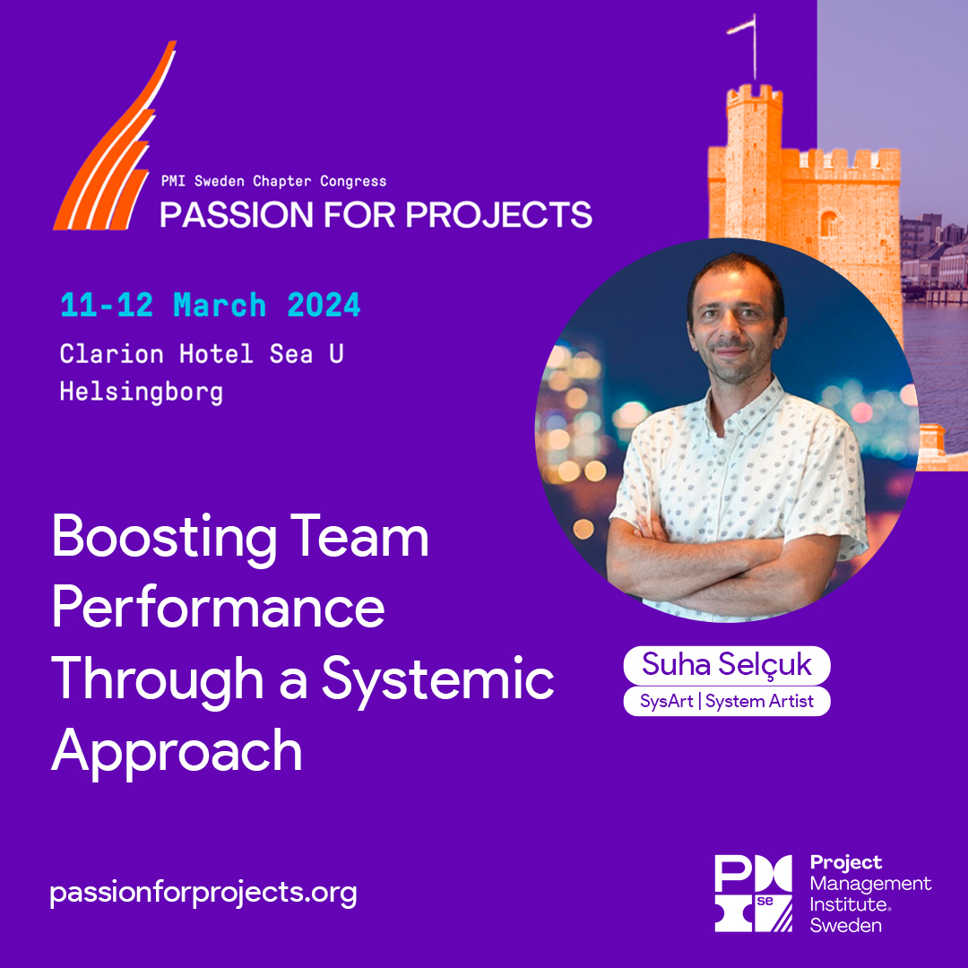 sysart_co's tweet image. Our System Artist, Suha Selçuk, will be conducting a workshop at the Passion for Projects Congress in Sweden, one of Europe&apos;s premier PMI events. Join the workshop to meet with new horizons in Systemic Approach!  passionforprojects.org/Talare-Speaker…
 #PassionforProjects #PMI #SuhaSelcuk