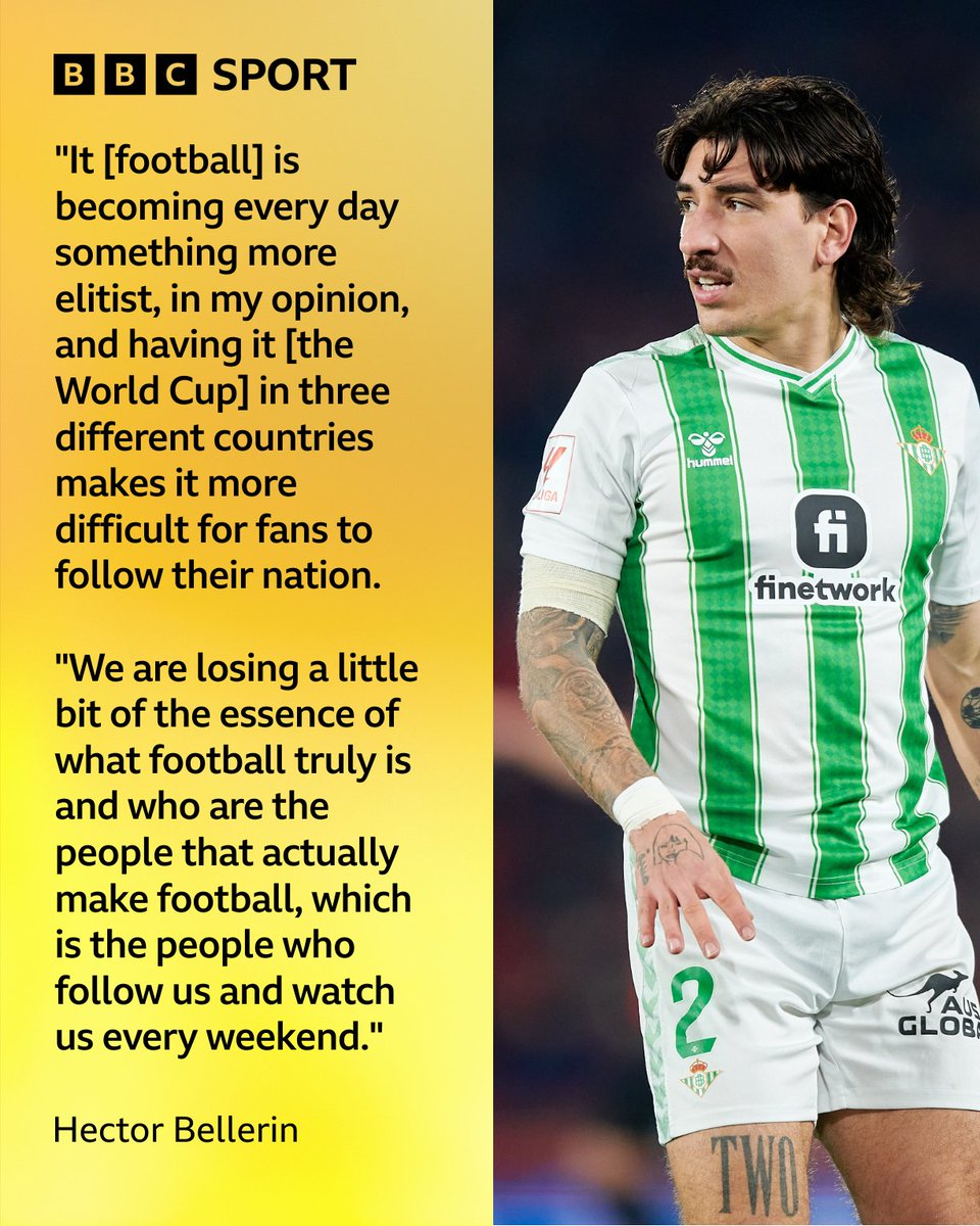 Hector Bellerin says football is losing some of its 'essence'. #BBCFootball
