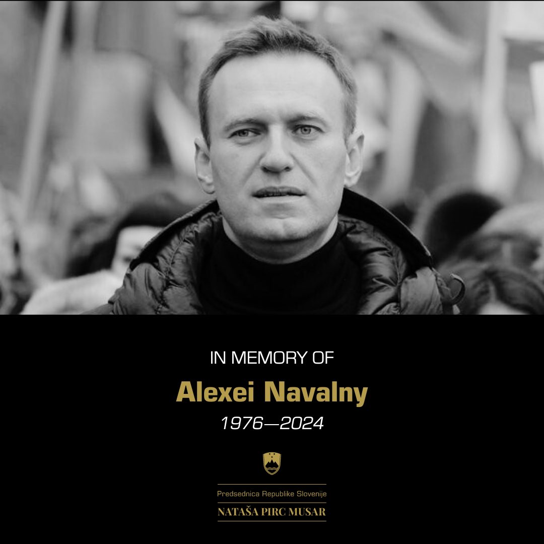 This is a heart attack on the democracy in Russia. Heartfelt condolences to the family. #Navalny