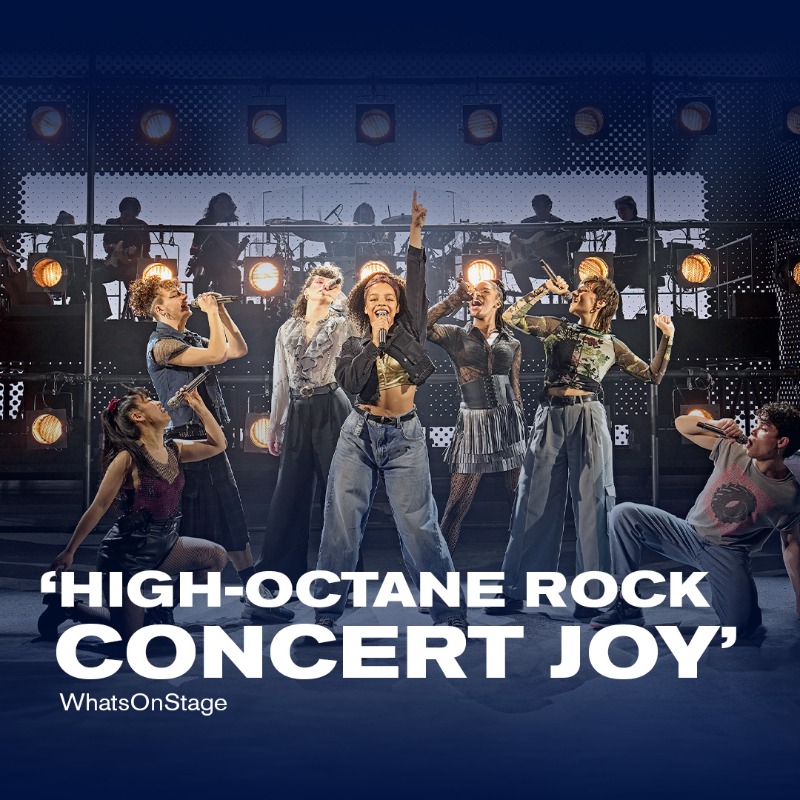 oldvictheatre's tweet photo. Relive the day music brought the world together with Just For One Day, the Live Aid Musical