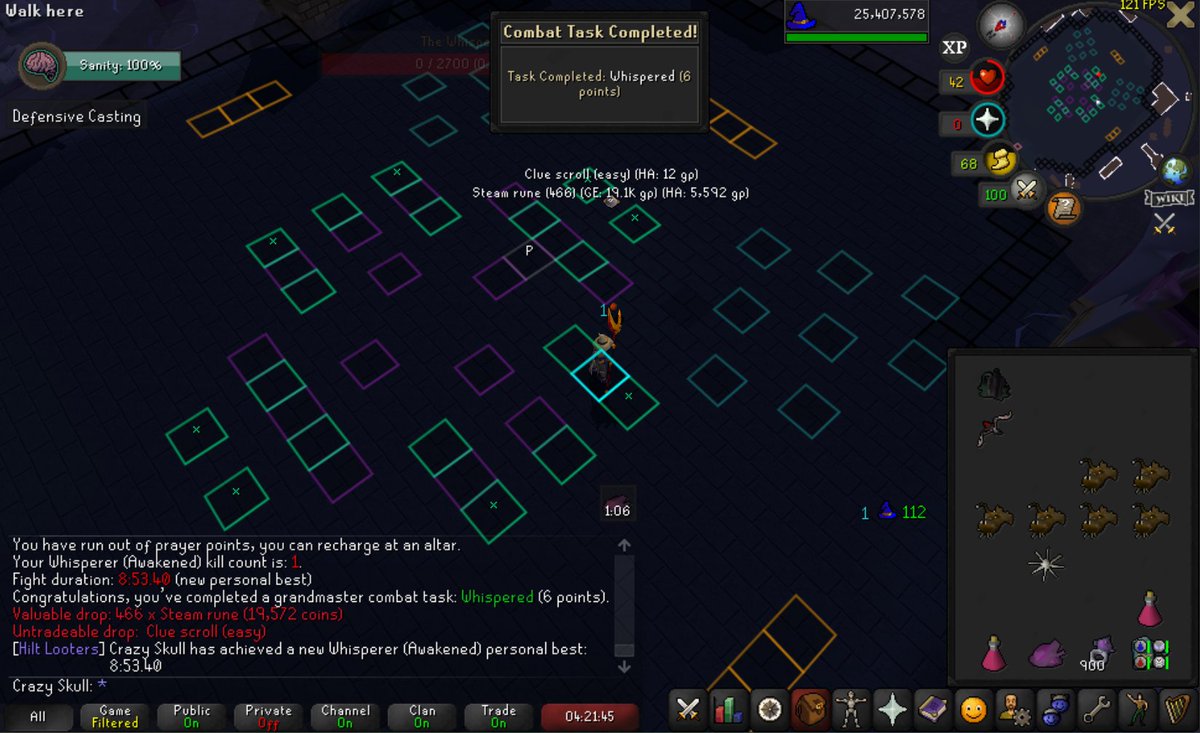 CrazyRs's tweet photo. 3/4 Blood Torva - Whisp done (8 orbs), I was very close to getting it second attempt but nvm 😅 - "Only" Leviathan to go! https://t.co/i4Xtq1hUM7