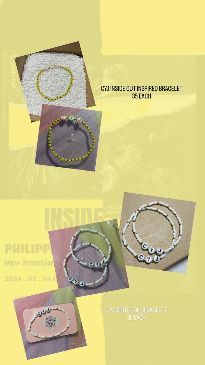 imdefsoul06's tweet photo. #2024YOUNGJAEinMNL
WTS/LFB PH 

Handmade bracelet and keychain by yours trulllyyyyy 

Bili na kayo pls. Will try my luck makabili ng tix if kakayanin ng budget 🥹✨

Meet up at cubao yj's con. 💓
#YOUNGJAE #INSIDEOUT
@ChoiArs_YJ https://t.co/NbghZw7i96