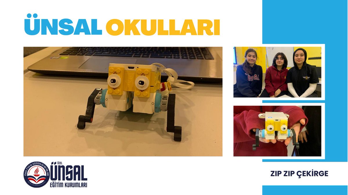 🤖🚀 LEGO Education SPIKE Setimizle robotik takımımız iş başında! İlk etkinliğimizde Zıp Zıp Robot ile öğrencilerimiz, lego tasarımının eğlenceli dünyasına adım attılar ve kodlamanın derinliklerinde keşfe çıktılar. Hem öğrendiler hem eğlendiler! 🌟 #LEGOEducation 🧩🔧