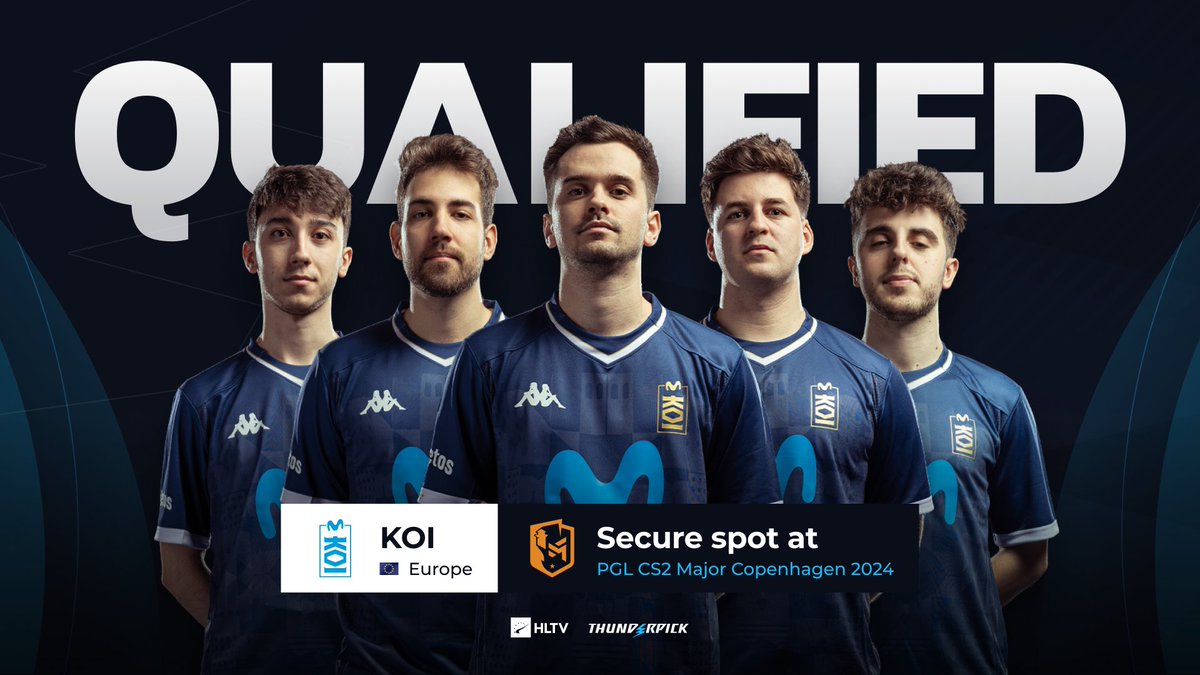 The third team confirmed for the Major:
🇪🇸🇵🇹🇷🇴 <a href="/MovistarKOI/">Movistar KOI</a>