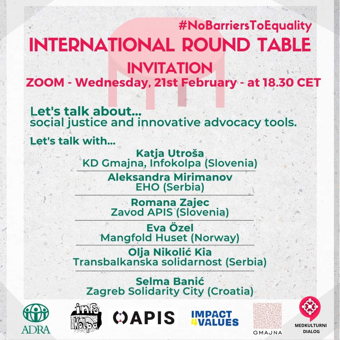 INVITATION - innovative advocacy tools
For more information check out our FB or IG posts.