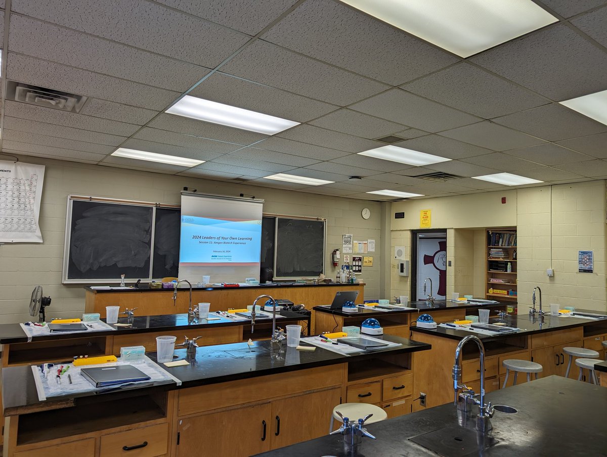 ABEUTM1's tweet photo. We're all set for the #LOYOL2024 PD session with @han85_han at St. John Paul II @TCDSB! Time to make pipette art, and solve the kitten paternity case! https://t.co/qnyR7Xzxy3