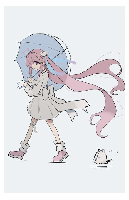 「髪飾り 傘」のTwitter画像/イラスト(新着)｜4ページ目