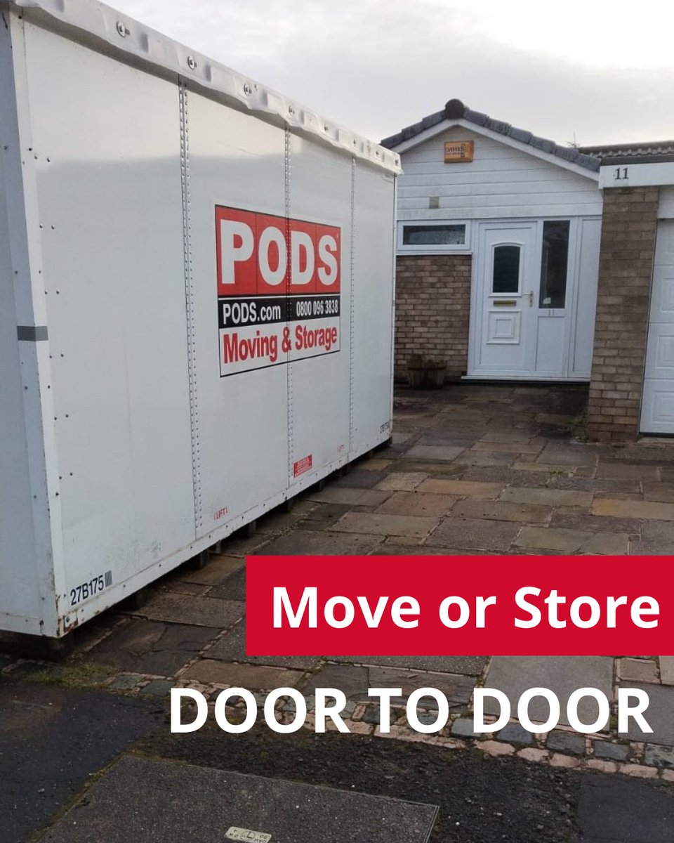 🏡🚚 Discover convenience with PODS! 
✨ 'Move or store, door to door' 
 Visit our website NOW and get a personalised quote! 
🌐bit.ly/3fEzR88

 #DoorToDoor #GetAQuote #PODSRevolution #podsmovingandstorage #podsmanchester #podscontainer #selfstorage #movinghouse 🚛