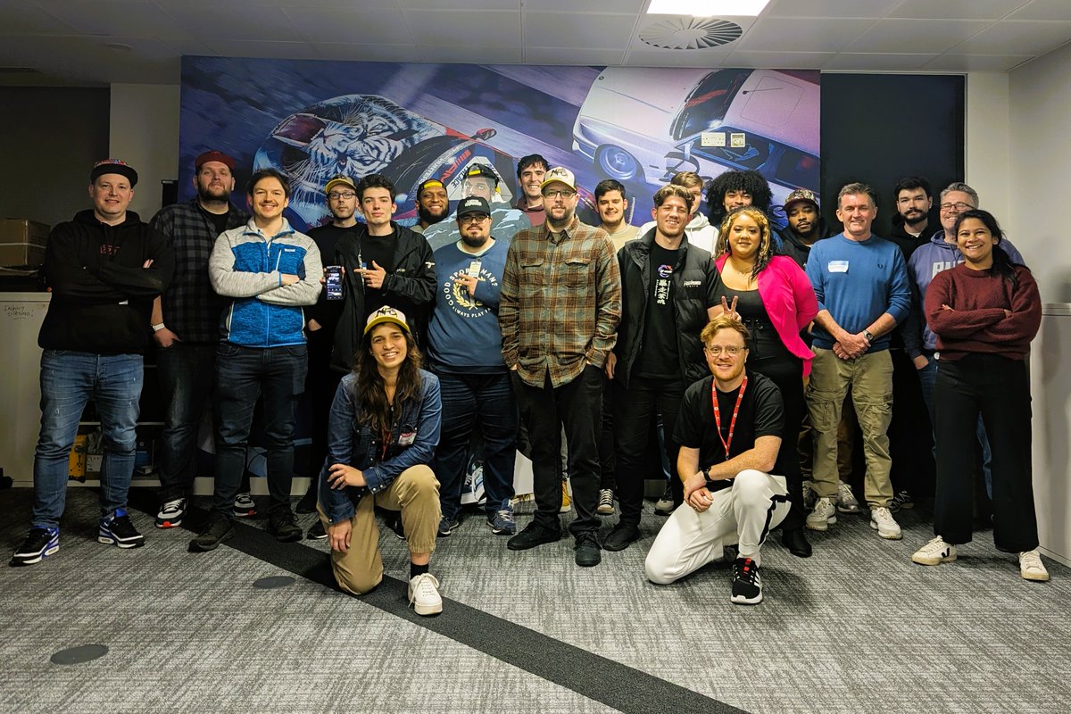 A huge thank you to the 13 <a href="/NeedforSpeed/">Need for Speed</a> community members who took the time to visit Criterion in Guildford this week, sharing valuable feedback on the series with the development team 🙌

The passion and creativity this group shared across the two days was infectious 🔥