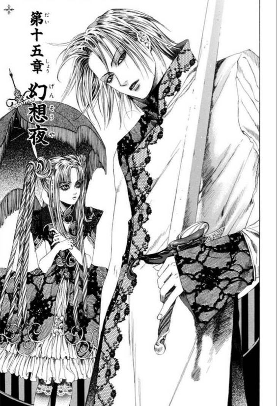 gacktology's tweet photo. still mourning this manga series called alichino that went on indefinite hiatus in 2001 https://t.co/lRwfKJZBqJ