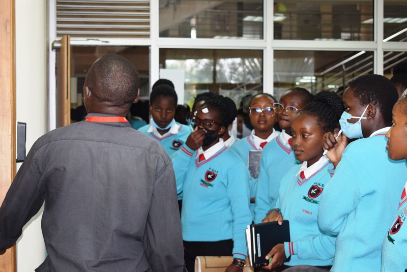 We thank Karima Girls High School Computer Form Four class for their visit to our campus this past Tuesday, Feb 13. We are always open to host visiting high schools. #ExperienceCUEA