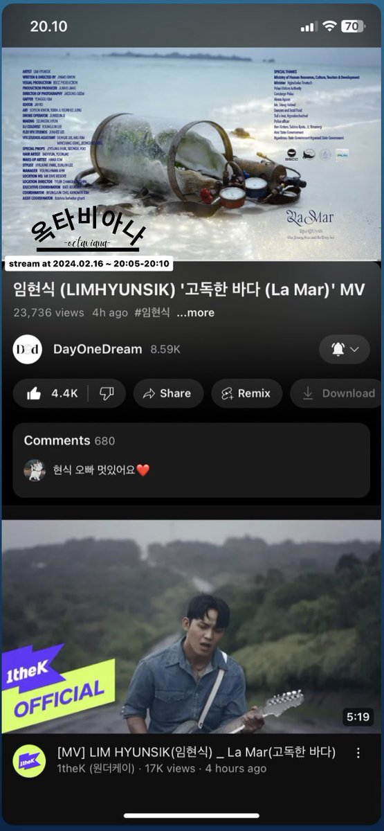 @octv_melody Hi kaa, thankyou buat GA nyaa, ijin mau ikutan ya kaa 💙
Kalo boleh mau e-wallet kaa 😊

LA MAR OUT NOW 
#Hyunsik_LaMar
#현식_and_the_Deep_Sea
@OFFICIALBTOB @BTOB_IMHYUNSIK