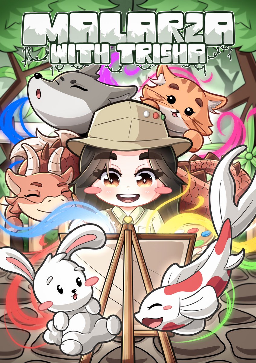 WardiSamme218's tweet photo. Start painting, not only about animals, but also Trisha to achieve beautiful dreams and fight for @officialJKT48 . Happy 13th Birthday to @JTrisha_JKT48 ! @trishairs_ofc #MalarzaWithTrisha #TrishaGrows13 https://t.co/hPjsUyBdoV