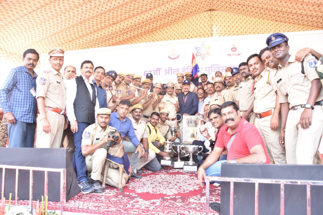 Heartiest congratulations to Telangana Police team for bagging Overall Championship at the 67th All India Police Duty Meet, Lucknow! #TelanganaPolice #AIPDM2024 #12YearsOfGlory