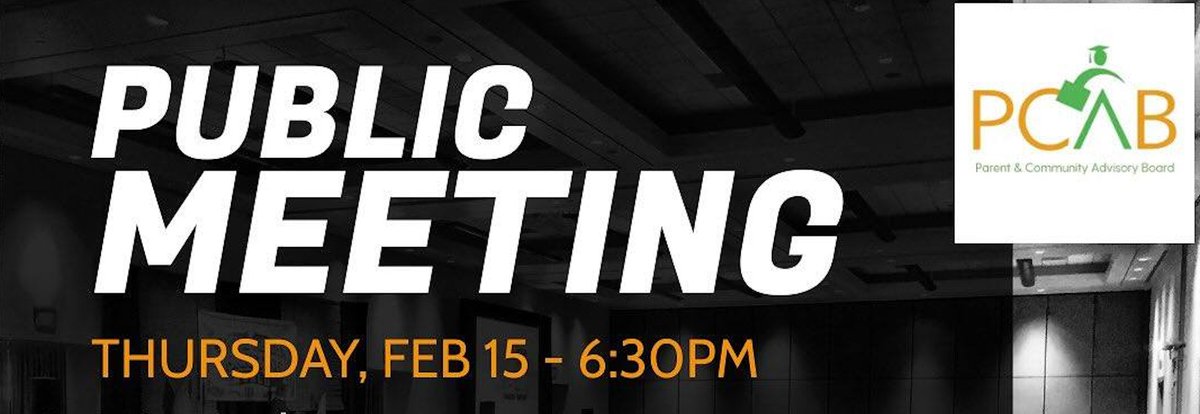 Parent and Community Advisory Board (PCAB) tweet media