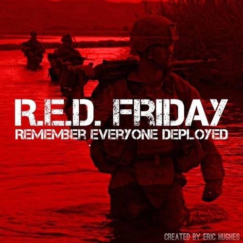 Good Texas Hill Country morning, my Tweeters and fellow Patriots. It's R.E.D. Friday - Remembering our warriors who are far from home and their families, who keep it all together during their absence. Until they return, let our Father God be their peace. I wish you all a…