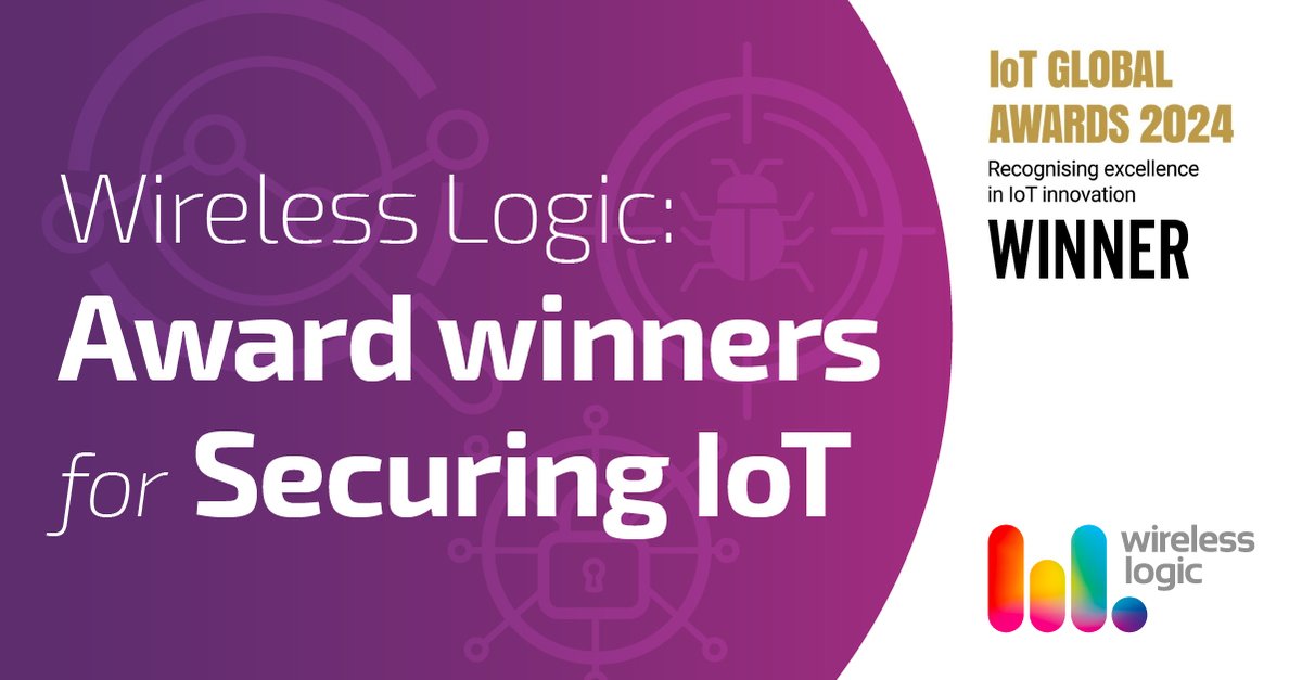 Wireless Logic (@wirelesslogic) on Twitter photo Thrilled to win the Securing IoT award at the <a href="/IoTGlobalAwards/">IoT Global Awards</a> for our AI Anomaly Detection solution. A game-changer in real-time threat detection!
#IoTGlobalAwards #IoTSecurity
okt.to/56qRY0 Thrilled to win the Securing IoT award at the <a href="/IoTGlobalAwards/">IoT Global Awards</a> for our AI Anomaly Detection solution. A game-changer in real-time threat detection!
#IoTGlobalAwards #IoTSecurity
okt.to/56qRY0