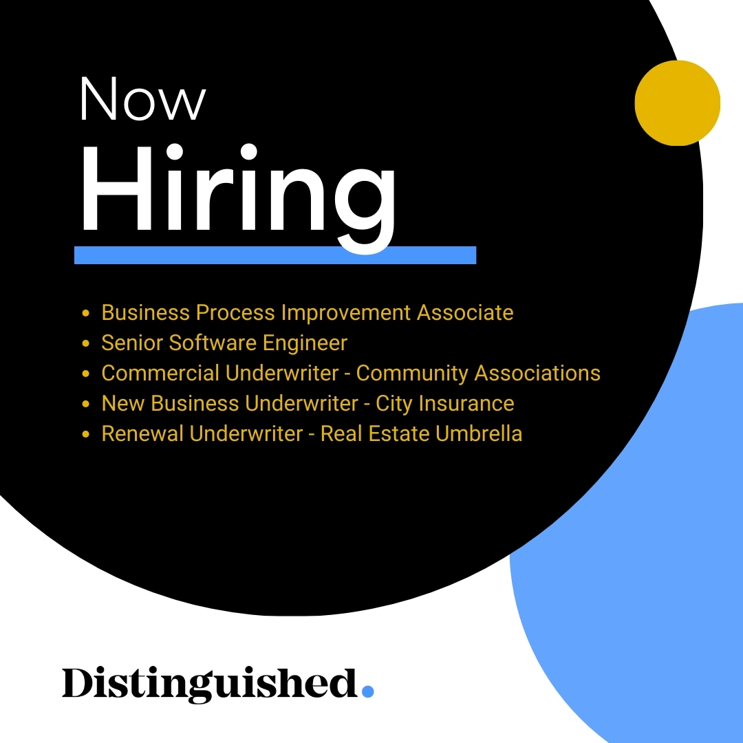 🔍 We're Hiring! 🔍

Apply on our website ->
 hubs.li/Q02l5byL0

#insurancejobs #engineerjobs #underwriterjobs #insurancecareer #insurance #insuranceunderwriter #underwriting #underwritingjobs #softwareengineer #commercialunderwriter #businessprocessimprovement