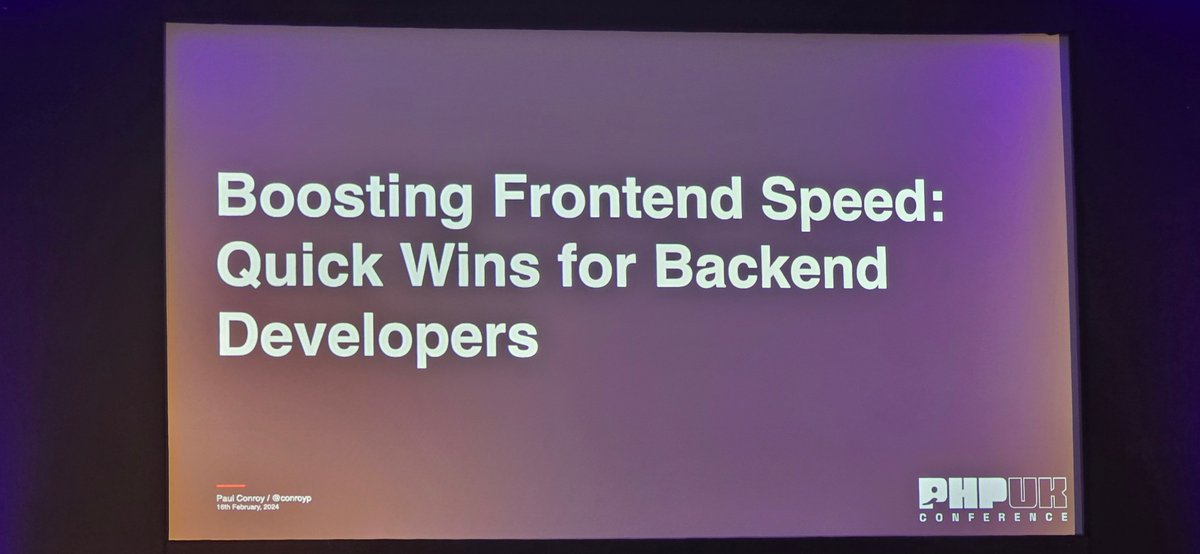 michabbb's tweet image. I don&apos;t care if it&apos;s quick or slow, win is win 😉

#phpuk24 #php