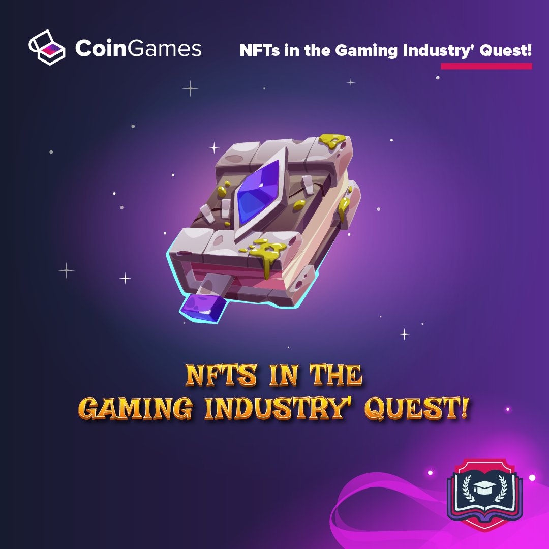 CoingamesAcad's tweet photo. π Dive into Module 3: 'NFTs in the Gaming Industry' Quest!
Explore the final quest! Complete Module 3 in the Coingames Community on Zealy, share your journey with a screenshot, and stand a chance to win up to 50 free spins! π
#WinterQuests #NFTAdventure