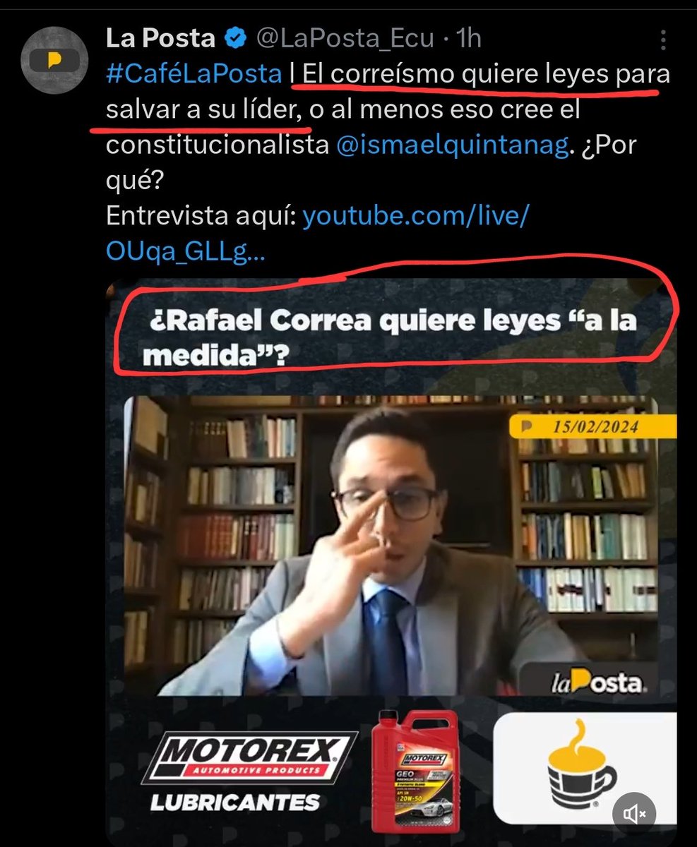 DDavidVillamar's tweet photo. El cuento ahora es q el "correismo busca impunidad con la reforma al COIP q obligaría a acatar lo q diga la Corte Interamericana"
A qué le temen, si Correa fue juzgado por la justicia más descorreizada y con los argumentos de la fiscal más infalible?
Veamos la historia completa🧵 https://t.co/9u18OhQoCG