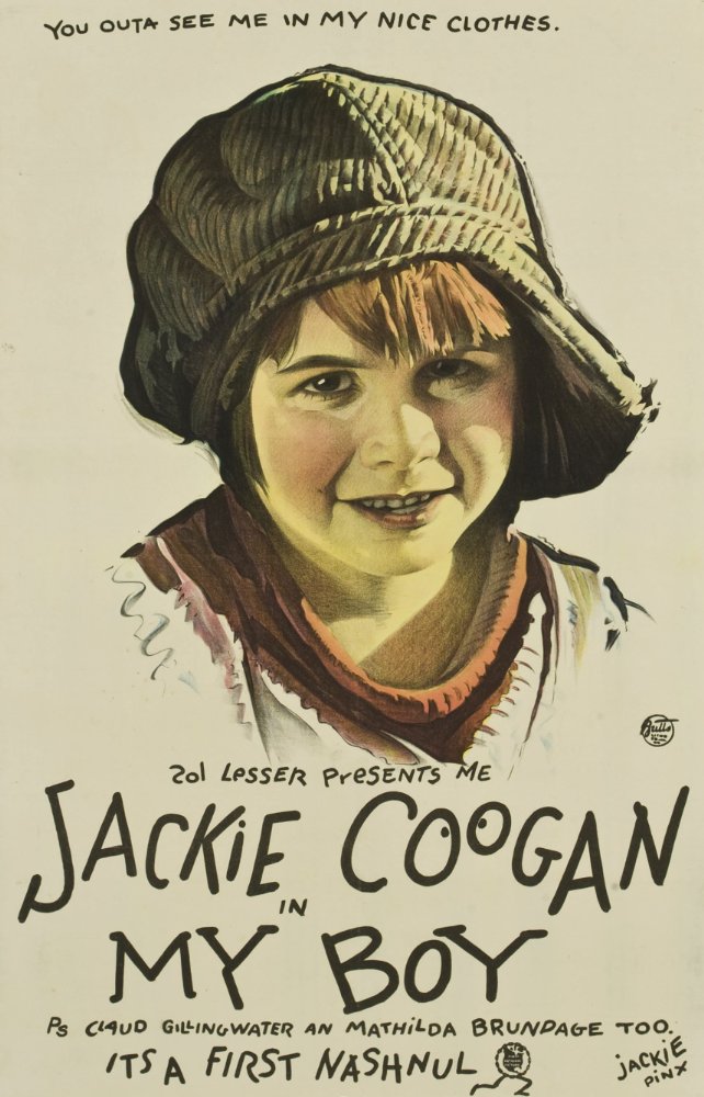 [PROGRAMMATION] Jackie Coogan devient une star en 1921 grâce à son inoubliable interprétation dans THE KID de Charles Chaplin, qui sera projeté le 2 mars à 17h. Découvrez-le également, débarquant à Ellis Island, dans MY BOY d’Albert Austin et Victor Heerman le 24 février à 16h !