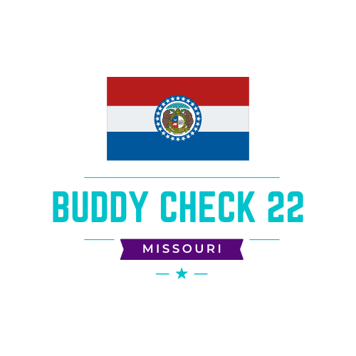 Missouri Buddy Check 22 Day. Before you #BuddyCheck, know the signs of suicide that require immediate help: talking about wanting to die or suicide, gathering lethal means, risky behavior, feeling hopeless. Call the 988 Suicide & Crisis Lifeline #MOBC22Day #Missouri #Veterans