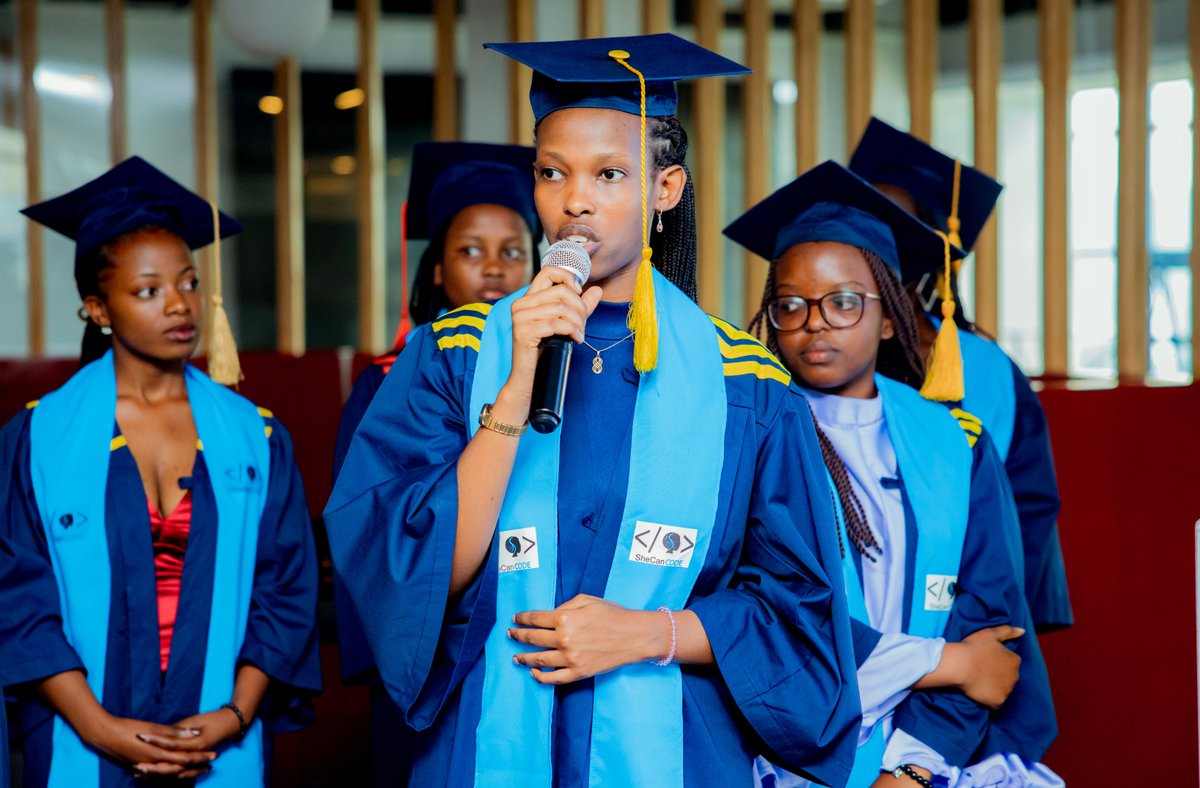 kura_rw's tweet image. The young women who are graduating today possess extraordinary skills!
They have successfully transitioned from training to practical application, creating innovative systems to address some of the most pressing challenges our country faces.
#kura
#SheCanCode