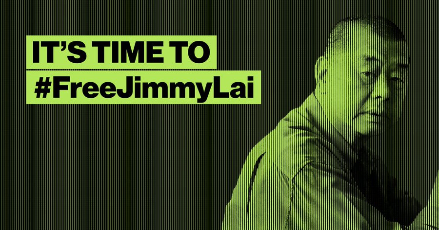 Today, the first Friday of #Lent, I'm fasting - as I will every Friday in Lent - and devoting my fast &amp; prayers to #JimmyLai #FreeJimmyLai

But of course today I also pray for #Navalny's family and everyone in #Russia who opposes #VladimirPutin and wants freedom and #HumanRights