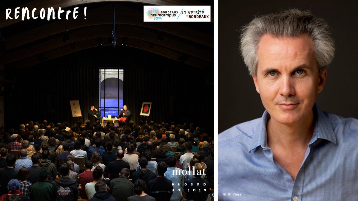 📖 Aujourd'hui, jeudi 28 mars à 18h, venez rencontrer  Raphaël Gaillard pour parler de son livre "L'homme augmenté" aux <a href="/EditionsGrasset/">Grasset et Fasquelle</a>, en partenariat avec <a href="/Neuro_Bordeaux/">Bordeaux Neurocampus</a>, dans le cadre de la @semaine_Cerveau.

📍 Rendez-vous à la Station Ausone