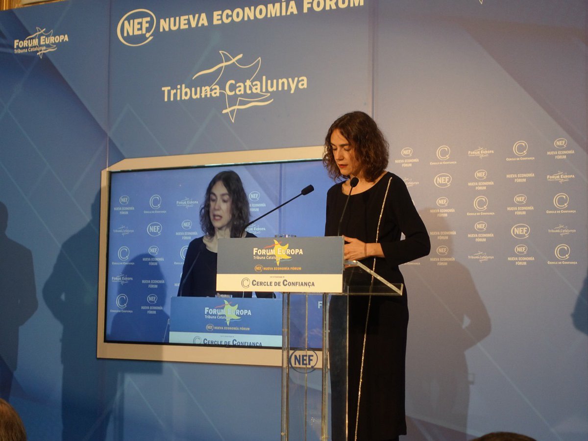 En l’esmorzar informatiu del <a href="/NewEconomyForum/">New Economy Forum</a> <a href="/gemmaubasart/">gemma ubasart</a> també ha insistit en dos punts clau de la conselleria: que Catalunya necessita més jutges per equiparar-se amb la mitjana estatal i que cal seguir treballant amb els diferents actors per resignificar Via Laietana i fer