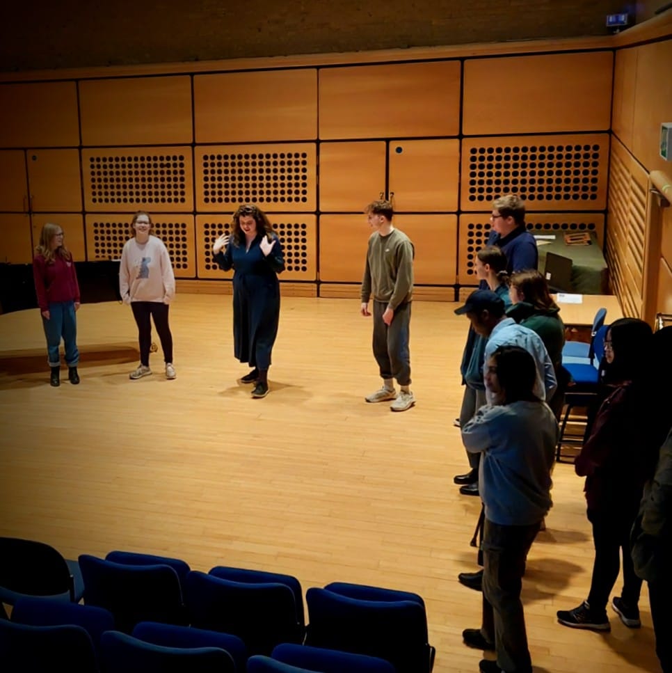 Last week we were thrilled to kick off our spring series of Guest Performer Workshops with the incredible @DandyJessica - what an inspiring session! There are more workshops throughout the term, and they are all open for students to watch, so be sure to check out the next one 👀