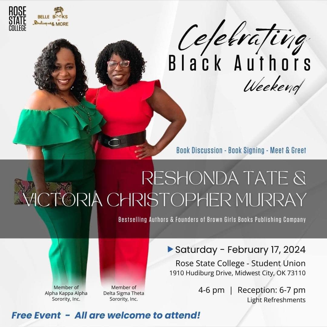 Oklahoma City…Come out tomorrow for this big event. This is the first time me and my dear friend @VictoriaECM will be together talking about historical fiction books! #TheQueenofSugarHill #FirstLadies