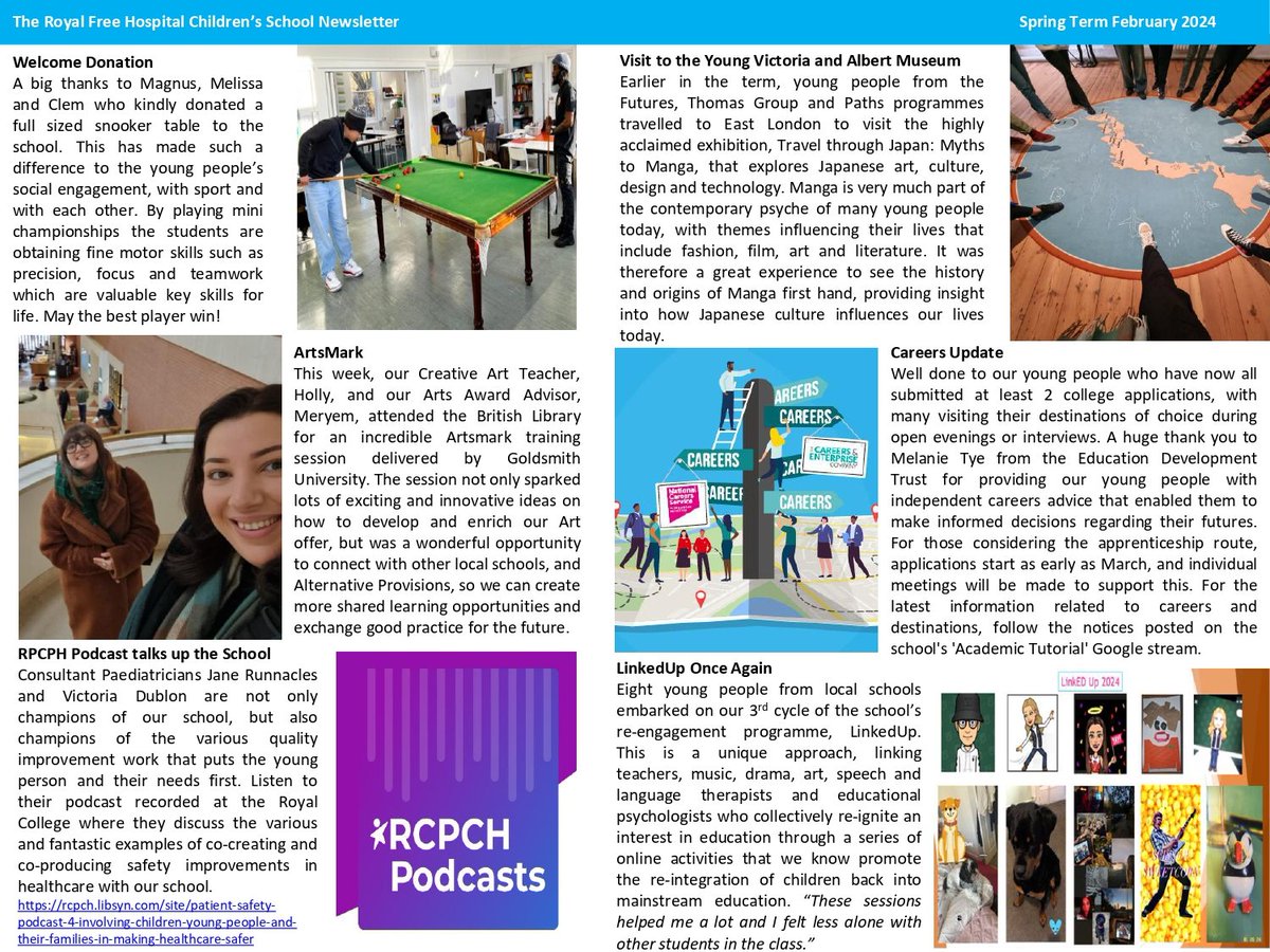 Our Spring 1 Newsletter 😎