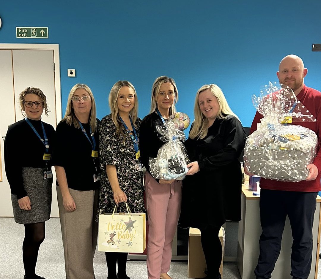 A big good luck to Charl Leese, our very own Ops Manager - Out of office on, maternity leave check ✅ operation prepare for her little arrival 💙@StaffsChildrens @princesssarbear @kateford_