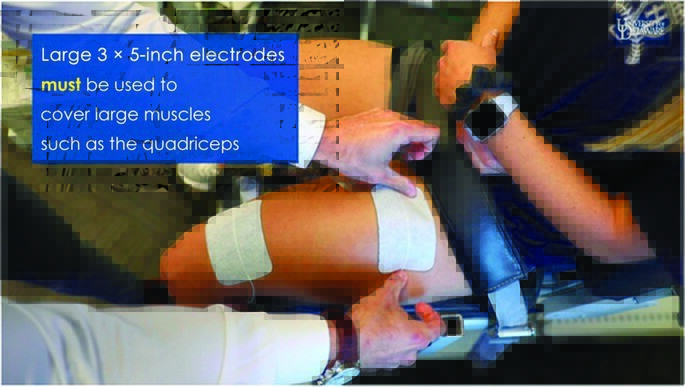 Not sure how to use Neuromuscular electrical stimulation (NMES)?

Our #ClinicalCommentary has you covered ➡️ ow.ly/Thw850QCgM6

Including videos on how to set-up the device using resistance equipment and/or a handheld dynamometer 💪

#yourJOSPT