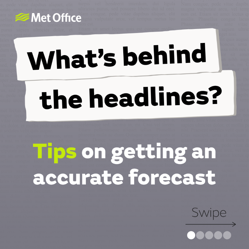 metoffice's tweet photo. π° Seen some alarming headlines about '375-mile walls of snow' in your online news?
It might be worth checking out our guide to making sure you're getting the information you need about the weather forecast π
#WhenAccuracyMatters