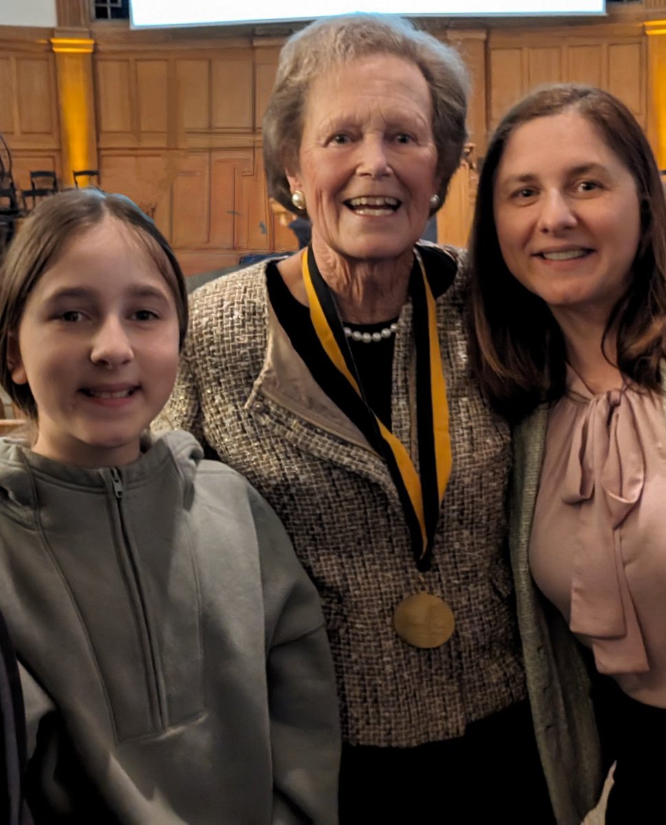 Very excited for Dianne Dailey, a legend, a wonderful person, and a cherished friend, who received the Wake Forest's highest honor, the Medallion of Merit! She has not just shaped women's golf at #WFU but empowered countless women, proving what's possible with humility and grace.