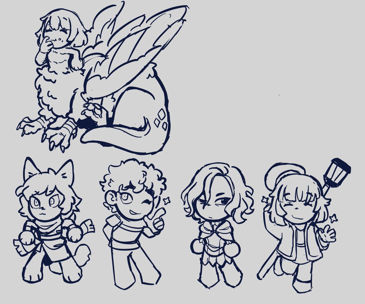 fruitosphere's tweet image. HELLO FRIENDS i am here with some dunmeshi charms and various. sketches. that will be made into stuff also. please enjoy whatever you can discern from this absolute nonsense