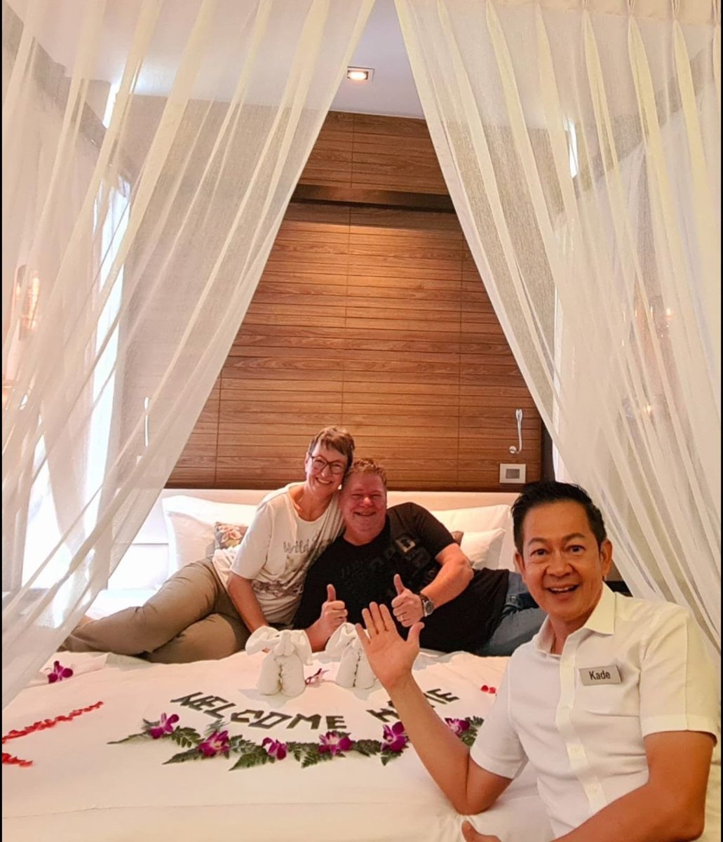 Welcome back and welcome home Olivier &amp; Daniela for your 5th stay at The Sarojin 🙏🏼✨🙏🏼