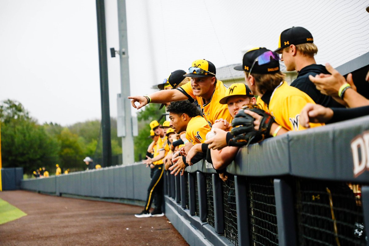 GoShockers's tweet photo. Today is the start of a 𝙣𝙚𝙬 𝙚𝙧𝙖 ⚾️ 

RT to wish @GoShockersBSB luck this season! 

#WatchUs https://t.co/eREdZm133y