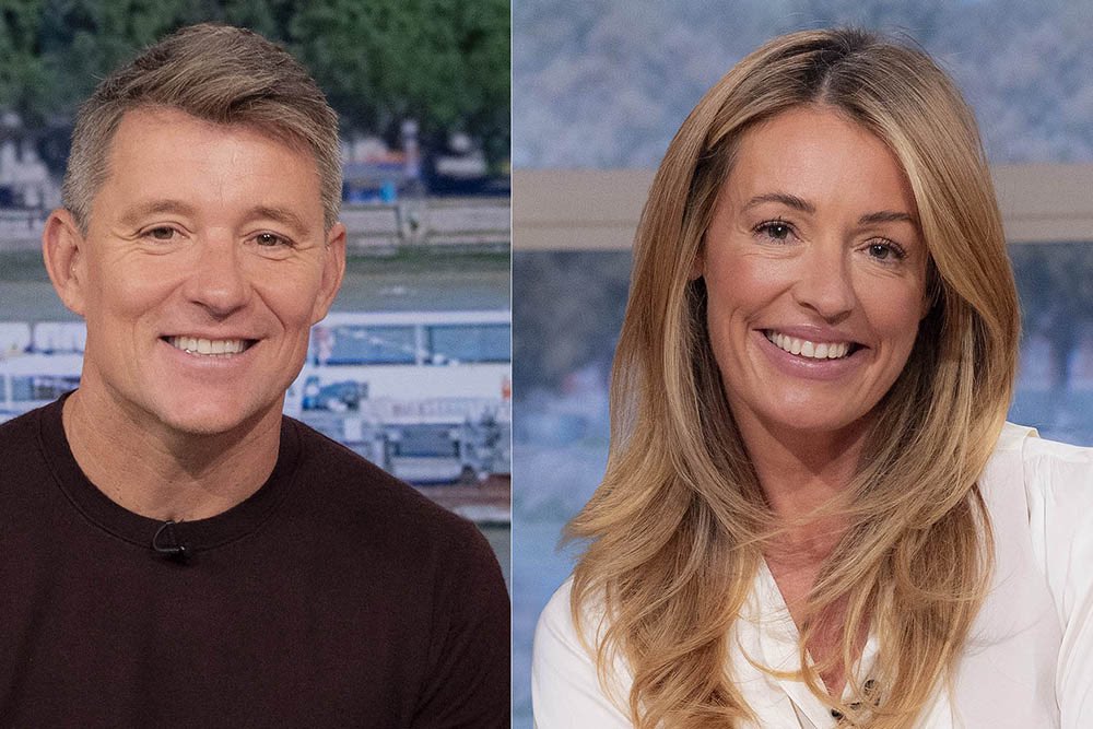 Congrats to these lovely two. I can’t wait to watch from my own sofa whilst sitting in my pants . Both two of tv’s decent ones. I officially name you “BAT” ❤️ @catdeeley @benshephard @thismorning