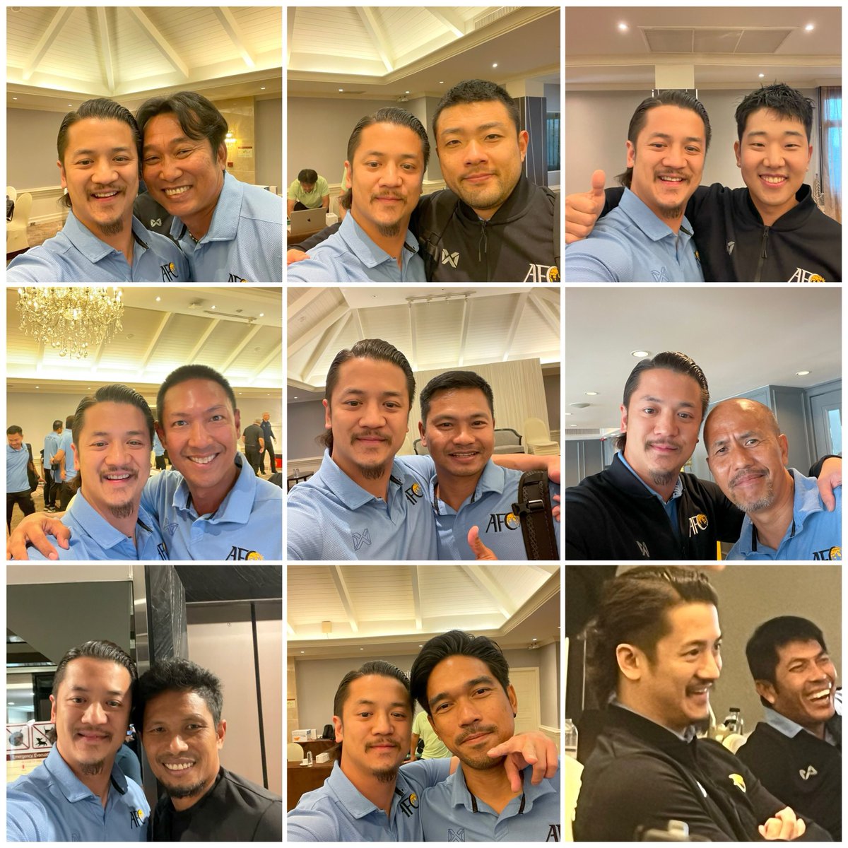 _x_wk's tweet photo. 📚🎓⚽️ 🏁 Across the finish line 😄✌🏻 | สมาคมฯ จัดพิธีปิดการอบรม ผู้ฝึกสอนหลักสูตร AFC ’Pro‘ Diploma รุ่นที่ 3 ของ 🇹🇭 ประเทศไทย | ขอบคุณสำหรับมิตรภาพระหว่างการเดินทางตลอด 9 เดือนครับ 🤜🏻🤛🏻
#FAThailand #Coacheducation #AFCProDiploma #afcprolicense #บอลไทย #ฟุตบอลไทย https://t.co/3XO2ogWNkZ