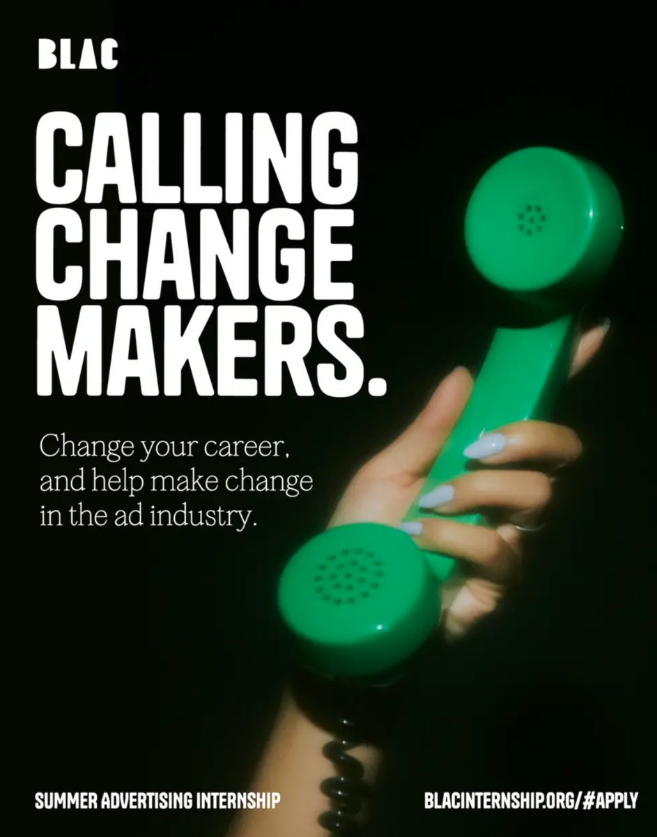 Last chance to apply for @BLACinternship TODAY!  

Imagination America is proud to support this initiative, helping champion diversity in advertising with a paid 12-week program at ad agencies nationwide.

Don't miss out on this opportunity, apply now: blacinternship.org