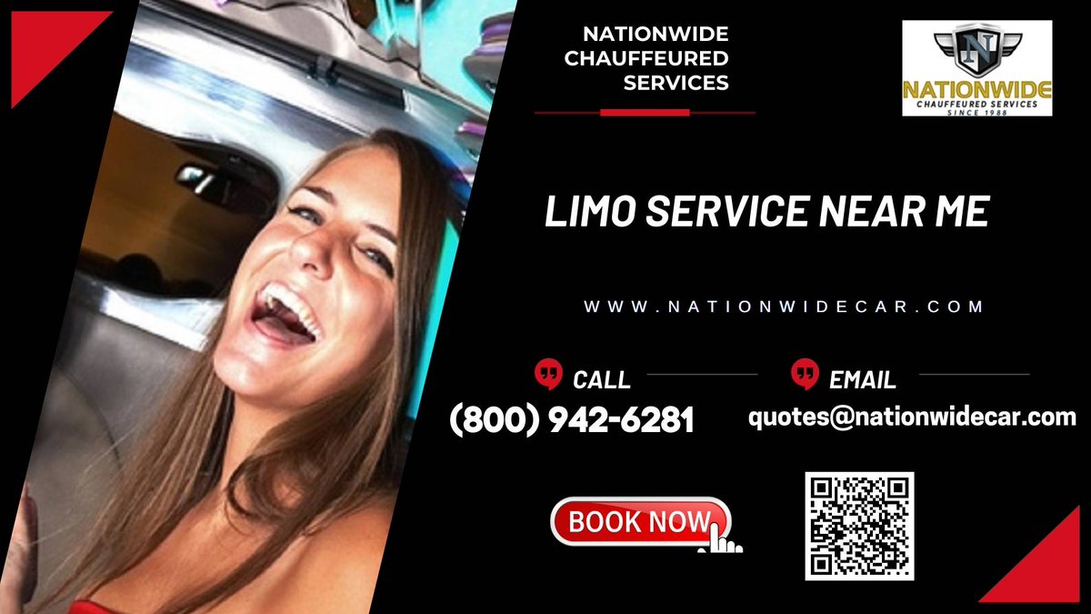 nationwidecar20's tweet image. #LimoServiceNearMeprices
Looking for affordable luxury? Look no further! #NationwideChauffeuredServices offers competitive prices for #LimoServiceNearMe. Elevate your travel experience without exceeding your budget. Book now! #LimoServicesNearMe