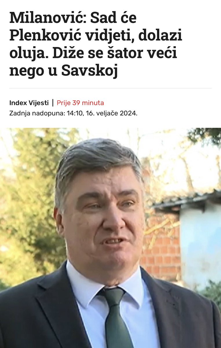 Moj Predsjednik 😊 rokaj ih Zoki samo rokaj… neće oni na Hajduku jeftine poene skupljati, nećeeee