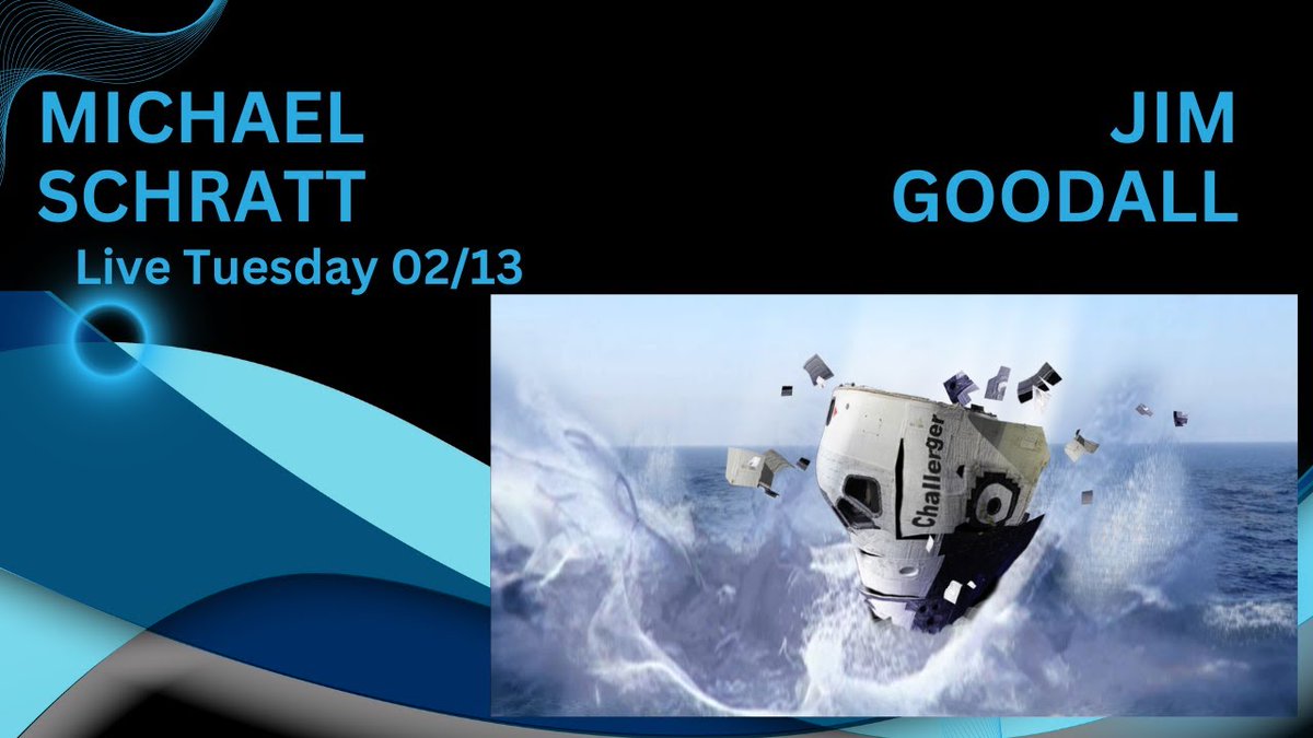 SchrattOfficial's tweet photo. Jim Goodall Joins Michael Schratt!
https://t.co/9R1XTjNfkn 📺

Michael Schratt is joined by Jim Goodall (established author and historian) as we analyze the events surrounding the Challenger disaster of January 28, 1986. 

#NASA #JimGoodall #Challenger https://t.co/JqzaW5xxFY