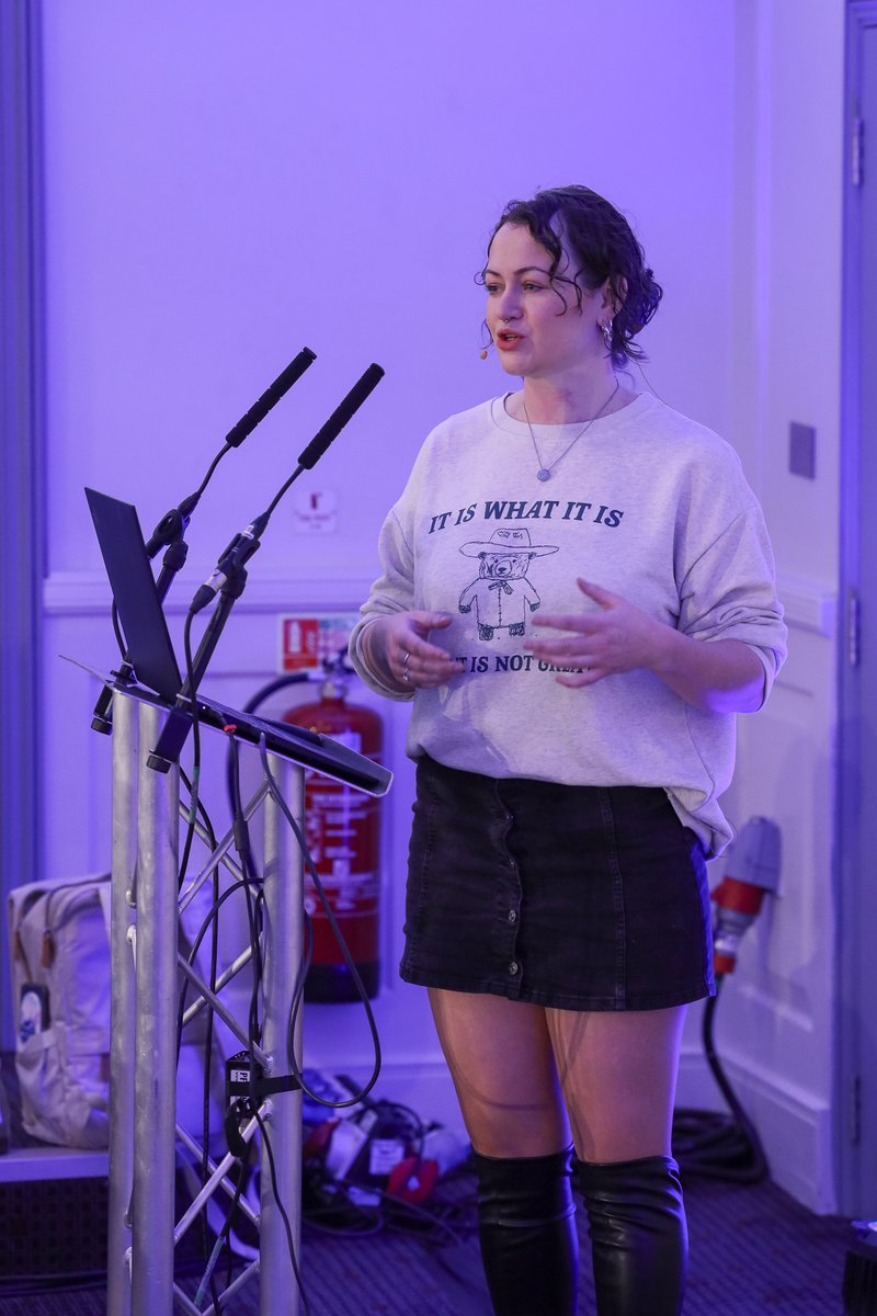 PHPUKConference's tweet photo. Pauline Vos (@vanamerongen) delivered an interesting talk at #phpuk24 today.

What did you enjoy most about Pauline's talk 'The Business of Bisecting'?

#php #phpc #phpukconference #gitbisect https://t.co/a2menCsMZk