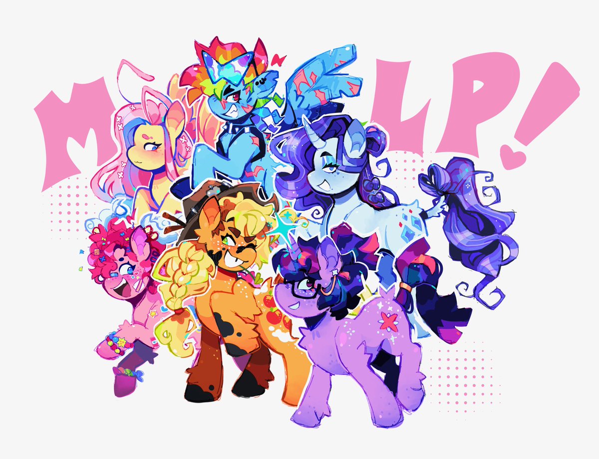 fruitosphere's tweet image. ALSO participated in the mlp redesign thing goin around and it was a blast!! i missed these guys so much!!